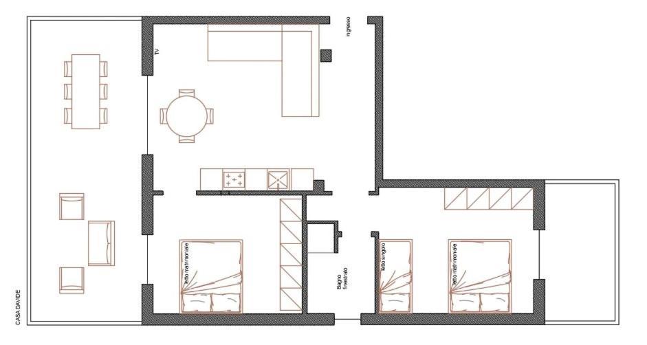 Casa Efix - Il Gabbiano Apartamento